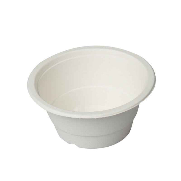 Eco Friendly Biodegradable Compostable Green Platter 340 ml 12 Oz Bagasse Round Bowl