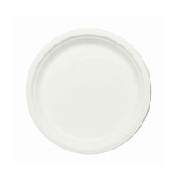 9 inch heavy duty sugarcane fibre plate for hot and saucy food