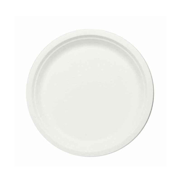 9 Inch Bagasse Plates – Heavy Duty Compostable Disposable Plates UK