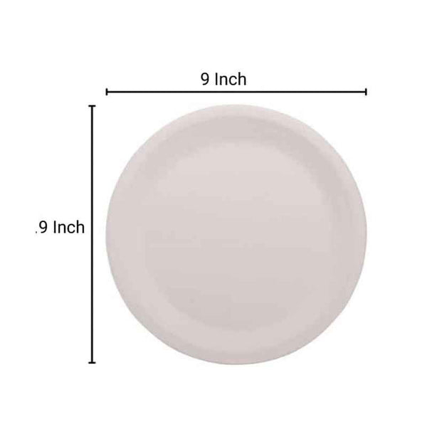 9 Inch Bagasse Plates – Heavy Duty Compostable Disposable Plates UK
