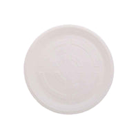 12 inch round compostable bagasse plate
