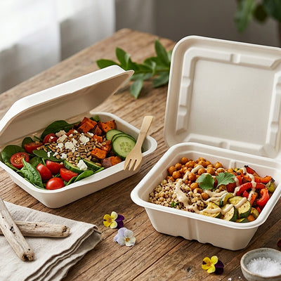 Green Platter Clamshell Boxes