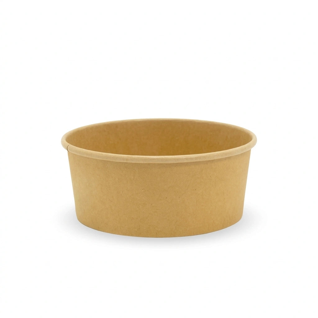 Round Kraft Deli Bowls (750ml)-400 Pcs/Carton
