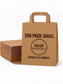 Small Brown Paper Bags with Internal Handles – 250